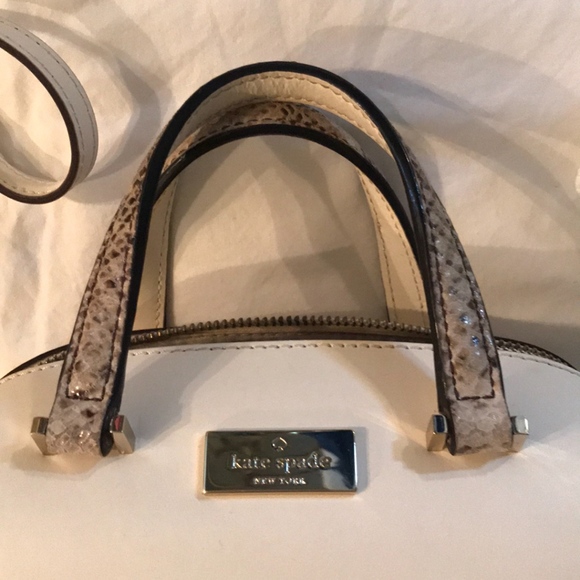 White Snake Kate Spade Purse - Picture 2 of 5